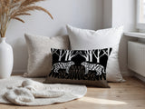 Maka Tiger Reversible Indoor/Outdoor Square Pillow