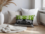 Maka Tiger Reversible Indoor/Outdoor Rectangle Pillow