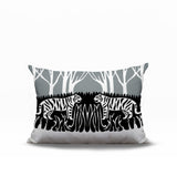 Maka Tiger Reversible Indoor/Outdoor Rectangle Pillow
