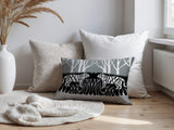 Maka Tiger Reversible Indoor/Outdoor Square Pillow