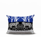 Maka Tiger Reversible Indoor/Outdoor Rectangle Pillow