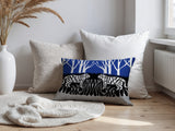 Maka Tiger Reversible Indoor/Outdoor Square Pillow