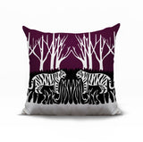 Maka Tiger Reversible Indoor/Outdoor Square Pillow