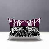 Maka Tiger Reversible Indoor/Outdoor Rectangle Pillow