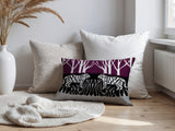 Maka Tiger Reversible Indoor/Outdoor Square Pillow