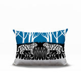 Maka Tiger Reversible Indoor/Outdoor Rectangle Pillow