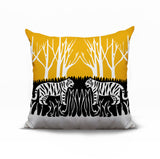 Maka Tiger Reversible Indoor/Outdoor Square Pillow