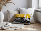 Maka Tiger Reversible Indoor/Outdoor Square Pillow