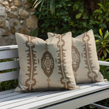 Malia 2 Sets Indoor/Outdoor Reversible Square Pillow