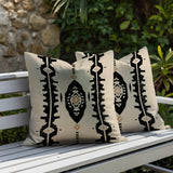 Malia 2 Sets Indoor/Outdoor Reversible Square Pillow