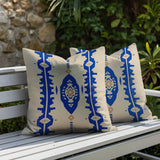 Malia 2 Sets Indoor/Outdoor Reversible Square Pillow