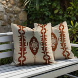 Malia 2 Sets Indoor/Outdoor Reversible Square Pillow