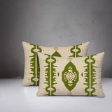 Malia 2 Sets Indoor/Outdoor Reversible Rectangular Pillow