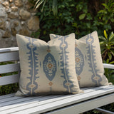 Malia 2 Sets Indoor/Outdoor Reversible Square Pillow