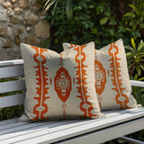 Malia 2 Sets Indoor/Outdoor Reversible Square Pillow
