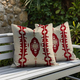 Malia 2 Sets Indoor/Outdoor Reversible Square Pillow