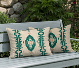 Malia 2 Sets Indoor/Outdoor Reversible Rectangular Pillow