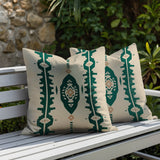 Malia 2 Sets Indoor/Outdoor Reversible Square Pillow
