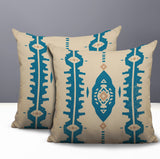 Malia 2 Sets Indoor/Outdoor Reversible Square Pillow