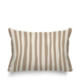 Malone Striped Spun Polyester Indoor/Outdoor Reversible Throw Pillow