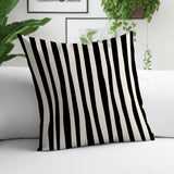Malone Striped Spun Polyester Indoor/Outdoor Reversible Throw Pillow