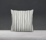 Malone Striped Spun Polyester Indoor/Outdoor Reversible Throw Pillow