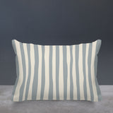 Malone Striped Spun Polyester Indoor/Outdoor Reversible Throw Pillow
