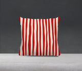 Malone Striped Spun Polyester Indoor/Outdoor Reversible Throw Pillow