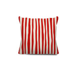 Malone Striped Spun Polyester Indoor/Outdoor Reversible Throw Pillow