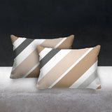 Manda Striped Reversible Indoor/Outdoor Rectangular Pillow