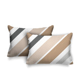 Manda Striped Reversible Indoor/Outdoor Rectangular Pillow