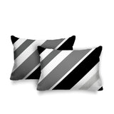Manda Striped Reversible Indoor/Outdoor Rectangular Pillow