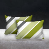 Manda Striped Reversible Indoor/Outdoor Rectangular Pillow