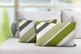 Manda Striped Reversible Indoor/Outdoor Rectangular Pillow