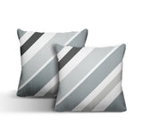 Manda Striped Reversible Indoor/Outdoor Square Pillow