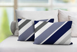 Manda Striped Reversible Indoor/Outdoor Rectangular Pillow