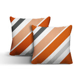Manda Striped Reversible Indoor/Outdoor Square Pillow