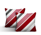 Manda Striped Reversible Indoor/Outdoor Square Pillow
