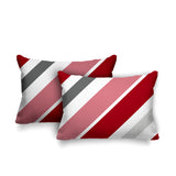 Manda Striped Reversible Indoor/Outdoor Rectangular Pillow