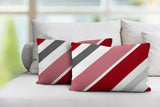 Manda Striped Reversible Indoor/Outdoor Rectangular Pillow