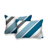 Manda Striped Reversible Indoor/Outdoor Rectangular Pillow