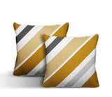Manda Striped Reversible Indoor/Outdoor Square Pillow