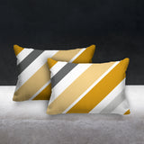 Manda Striped Reversible Indoor/Outdoor Rectangular Pillow