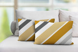 Manda Striped Reversible Indoor/Outdoor Rectangular Pillow
