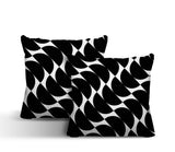 Mandi Geometric Reversible Indoor/Outdoor Square Pillow