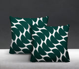 Mandi Geometric Reversible Indoor/Outdoor Square Pillow