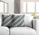 Mandi Geometric Reversible Indoor/Outdoor Square Pillow