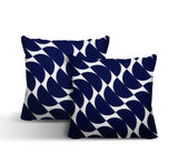 Mandi Geometric Reversible Indoor/Outdoor Square Pillow