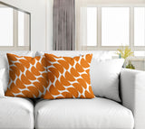 Mandi Geometric Reversible Indoor/Outdoor Square Pillow