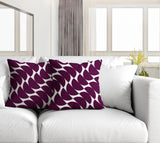 Mandi Geometric Reversible Indoor/Outdoor Square Pillow